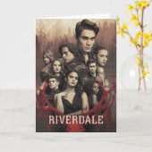 Riverdale Deer Skull Poster Kaart (Gele Bloem)