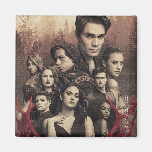 Riverdale Deer Skull Poster Magneet (Voorkant)