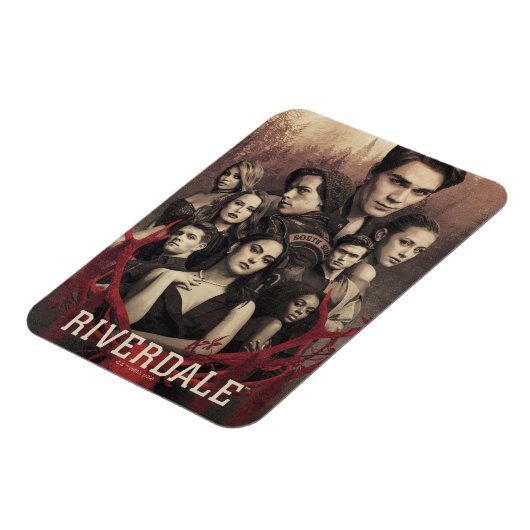 Riverdale Deer Skull Poster Magneet (Linkerzijde)