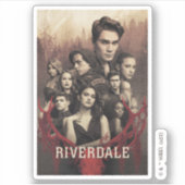 Riverdale Deer Skull Poster Sticker (Voorkant)
