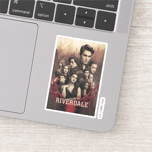 Riverdale Deer Skull Poster Sticker (Detail)