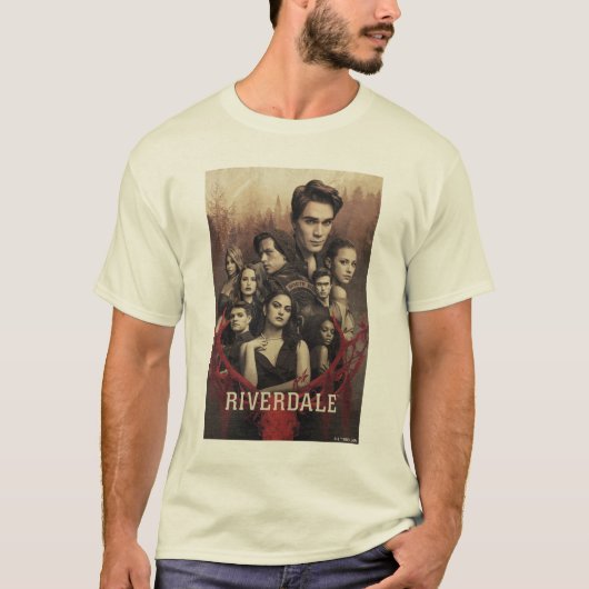 Riverdale Deer Skull Poster T-shirt (Voorkant)