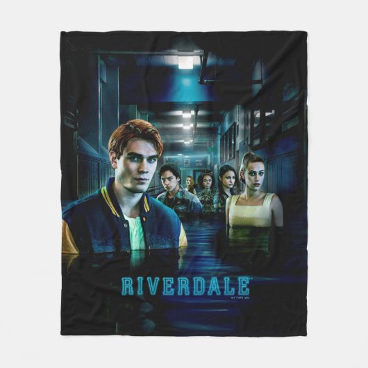 Riverdale Flooded Hallway Poster Fleece Deken (Voorkant)