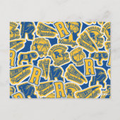 Riverdale Football en Cheer Pattern Briefkaart (Voorkant)