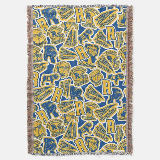 Riverdale Football en Cheer Pattern Deken (Voorkant Verticaal)