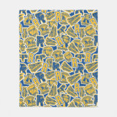 Riverdale Football en Cheer Pattern Fleece Deken (Voorkant)