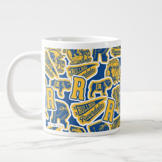 Riverdale Football en Cheer Pattern Grote Koffiekop (Links)
