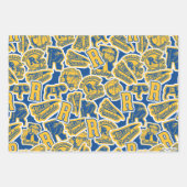 Riverdale Football en Cheer Pattern Inpakpapier Vel (Voorkant 3)