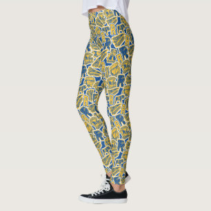 Riverdale Football en Cheer Pattern Leggings
