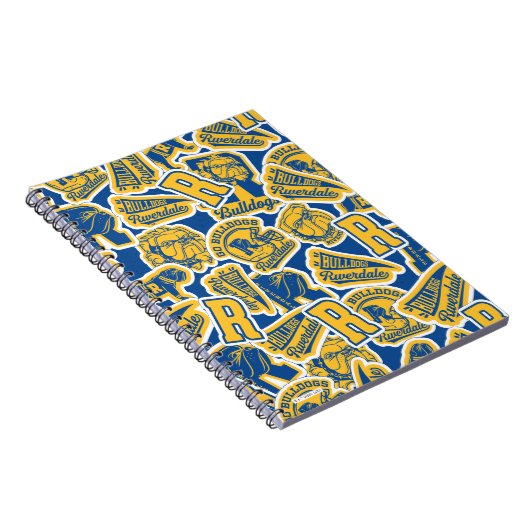 Riverdale Football en Cheer Pattern Notitieboek (Rechterzijde)
