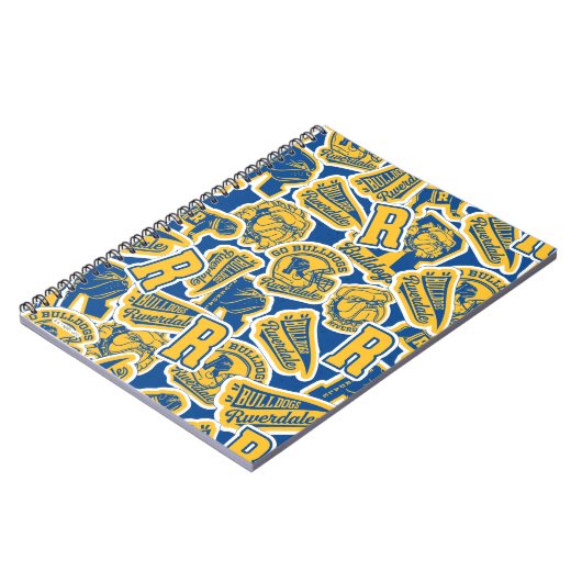 Riverdale Football en Cheer Pattern Notitieboek (Linkerzijde)