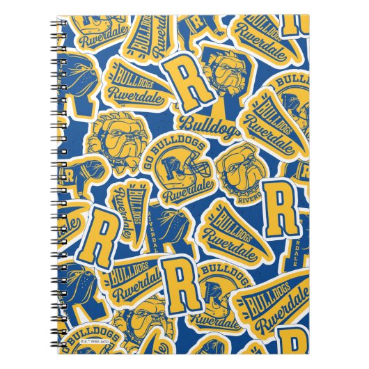 Riverdale Football en Cheer Pattern Notitieboek (Voorkant)