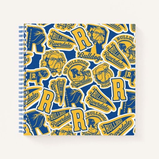 Riverdale Football en Cheer Pattern Notitieboek (Voorkant)