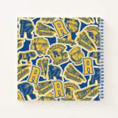 Riverdale Football en Cheer Pattern Notitieboek (Achterkant)