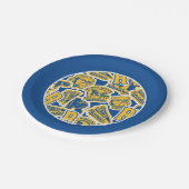 Riverdale Football en Cheer Pattern Papieren Bordje (Gekanteld)