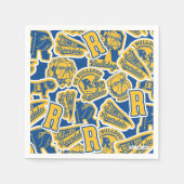 Riverdale Football en Cheer Pattern Servet (Voorkant)