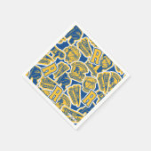 Riverdale Football en Cheer Pattern Servet (Hoek)