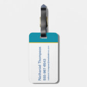 Riverdale High School Seal Bagagelabel (Achterkant verticaal)