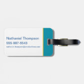 Riverdale High School Seal Bagagelabel (Achterkant horizontaal)