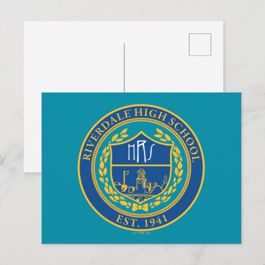 Riverdale High School Seal Briefkaart (Voorkant / Achterkant)