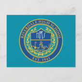 Riverdale High School Seal Briefkaart (Voorkant)