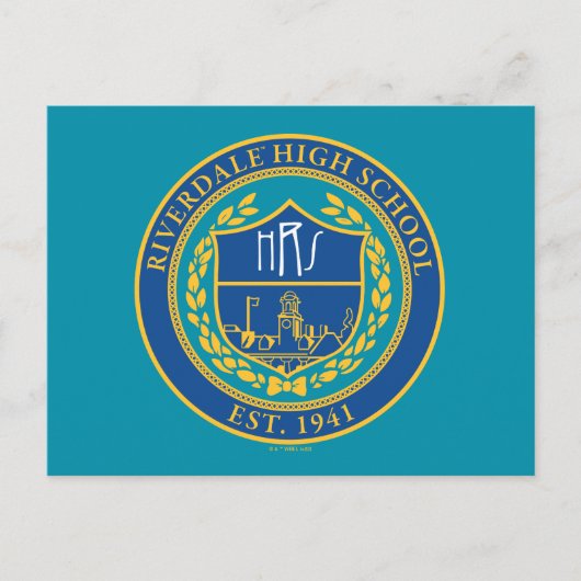 Riverdale High School Seal Briefkaart (Voorkant)