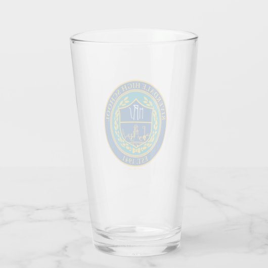 Riverdale High School Seal Glas (Achterkant)