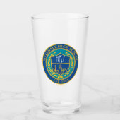 Riverdale High School Seal Glas (Voorkant)