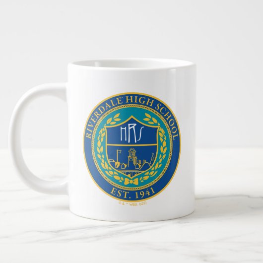 Riverdale High School Seal Grote Koffiekop (Links)