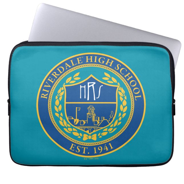 Riverdale High School Seal Laptop Sleeve (Voorkant)