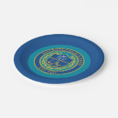 Riverdale High School Seal Papieren Bordje (Gekanteld)