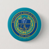 Riverdale High School Seal Ronde Button 5,7 Cm (Voorkant)