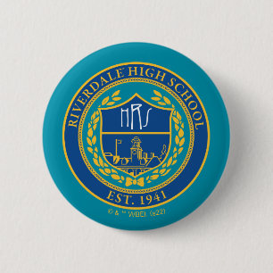 Riverdale High School Seal Ronde Button 5,7 Cm