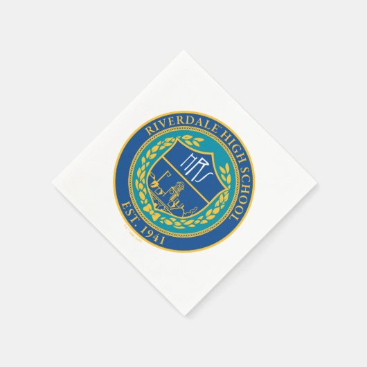 Riverdale High School Seal Servet (Hoek)
