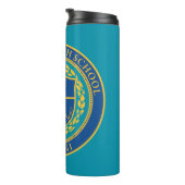 Riverdale High School Seal Thermosbeker (Geroteerd rechts)