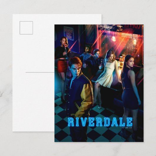 Riverdale Inside Pop Diner Poster Briefkaart (Voorkant / Achterkant)