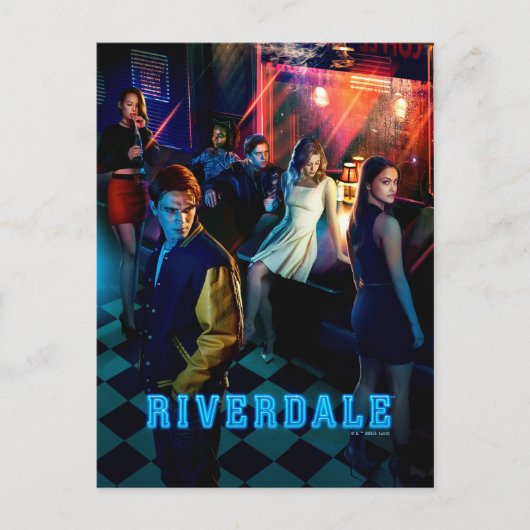 Riverdale Inside Pop Diner Poster Briefkaart (Voorkant)