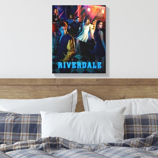 Riverdale Inside Pop Diner Poster Canvas Afdruk (Insitu (Slaapkamer))