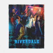 Riverdale Inside Pop Diner Poster Fleece Deken (Voorkant)