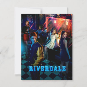 Riverdale Inside Pop Diner Poster Notitiekaartje