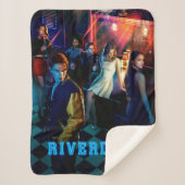 Riverdale Inside Pop Diner Poster Sherpa Deken (Voorkant)