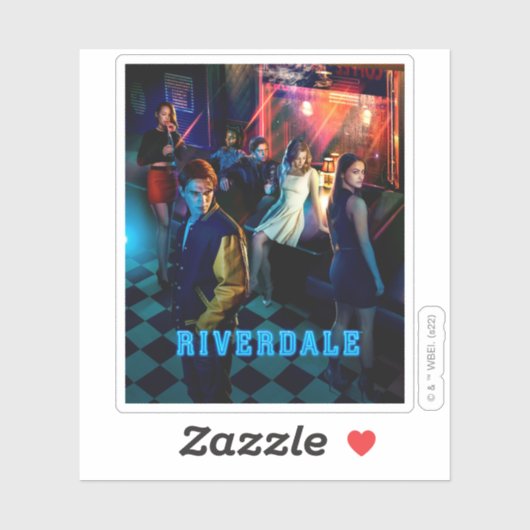 Riverdale Inside Pop Diner Poster Sticker (Vel)