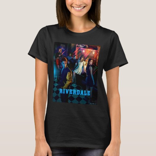 Riverdale Inside Pop Diner Poster T-shirt (Voorkant)