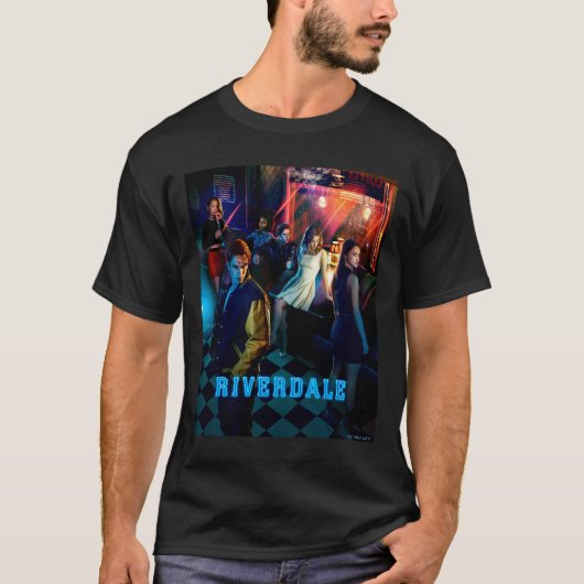 Riverdale Inside Pop Diner Poster T-shirt (Voorkant)
