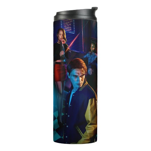 Riverdale Inside Pop Diner Poster Thermosbeker (Gedraaid links)
