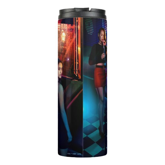 Riverdale Inside Pop Diner Poster Thermosbeker (Achterkant)