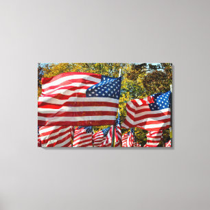 Riverdale, New York, VS. Wijnland Canvas Afdruk