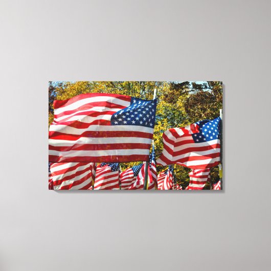 Riverdale, New York, VS. Wijnland Canvas Afdruk (Voorkant)