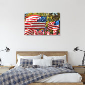 Riverdale, New York, VS. Wijnland Canvas Afdruk (Insitu (Slaapkamer))