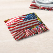 Riverdale, New York, VS. Wijnland-land Kartonnen Onderzetters (Schuin)